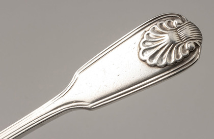 Indian Colonial Silver Sauce Ladles (Pair) - Hamilton & Co, Calcutta